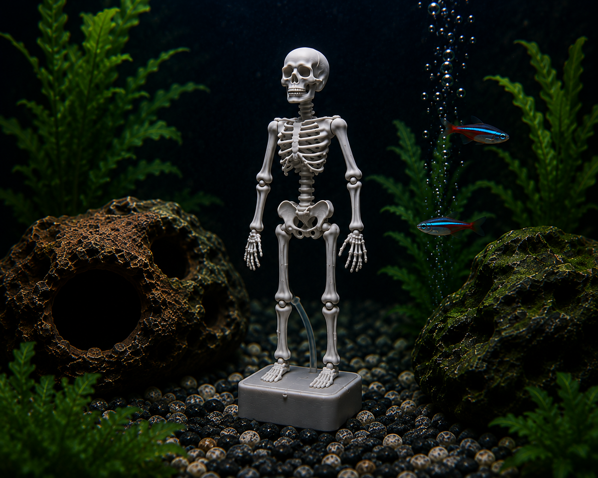 Aquarium Skeleton💀🐠