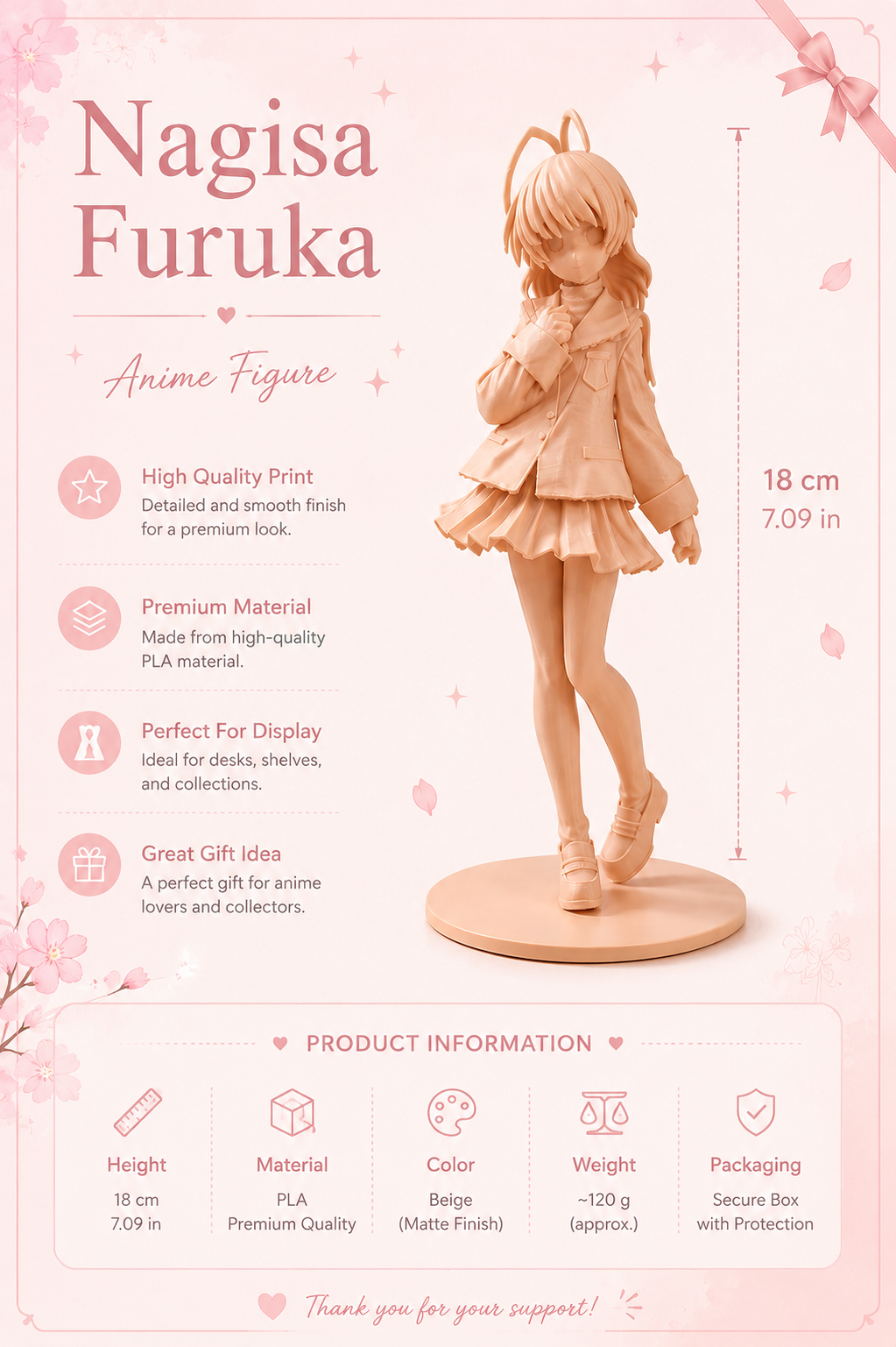 Nagisa Furuwaka Figurine