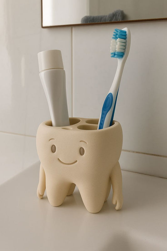 🦷 Smile Toothbrush Holder