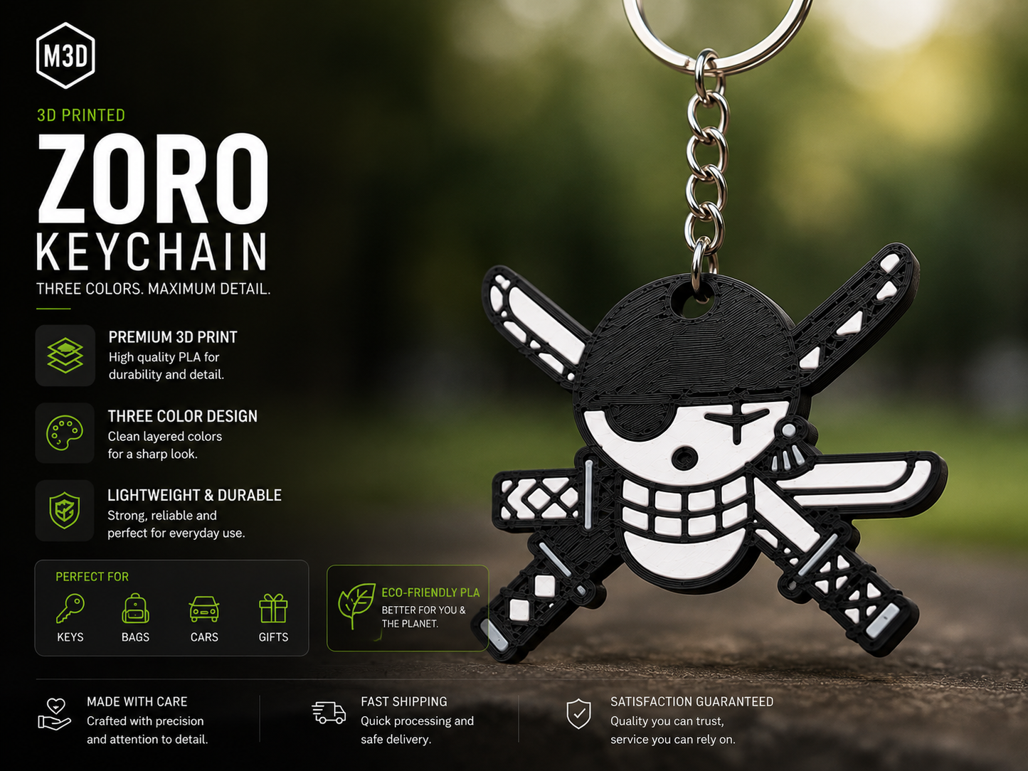 ZOROJURO KEYCHAIN