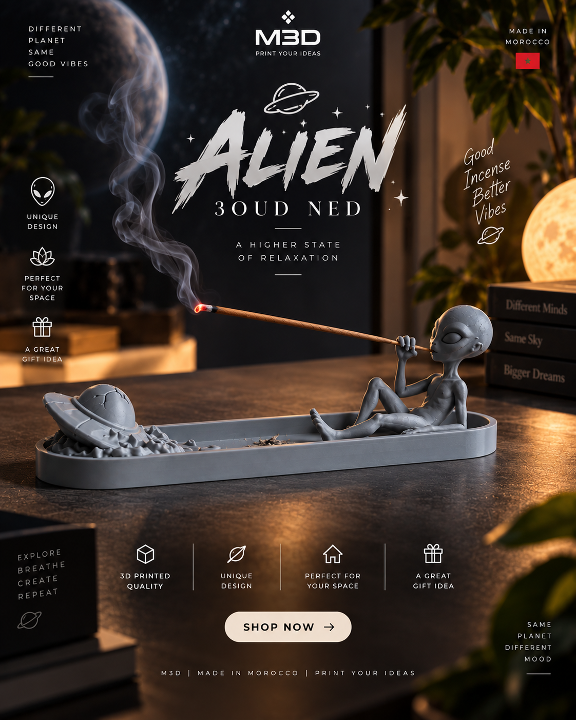 Alien x 3oud Ned